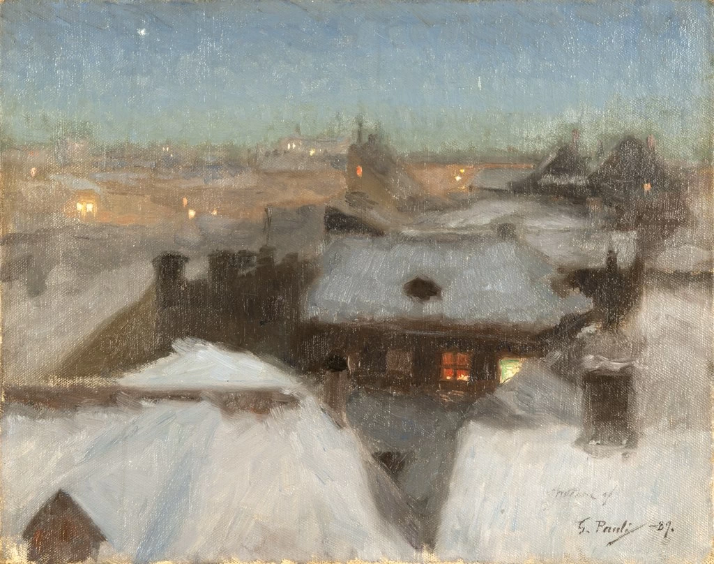 Serata invernale a Söder, Stoccolma - Gothenburg Museum of Art